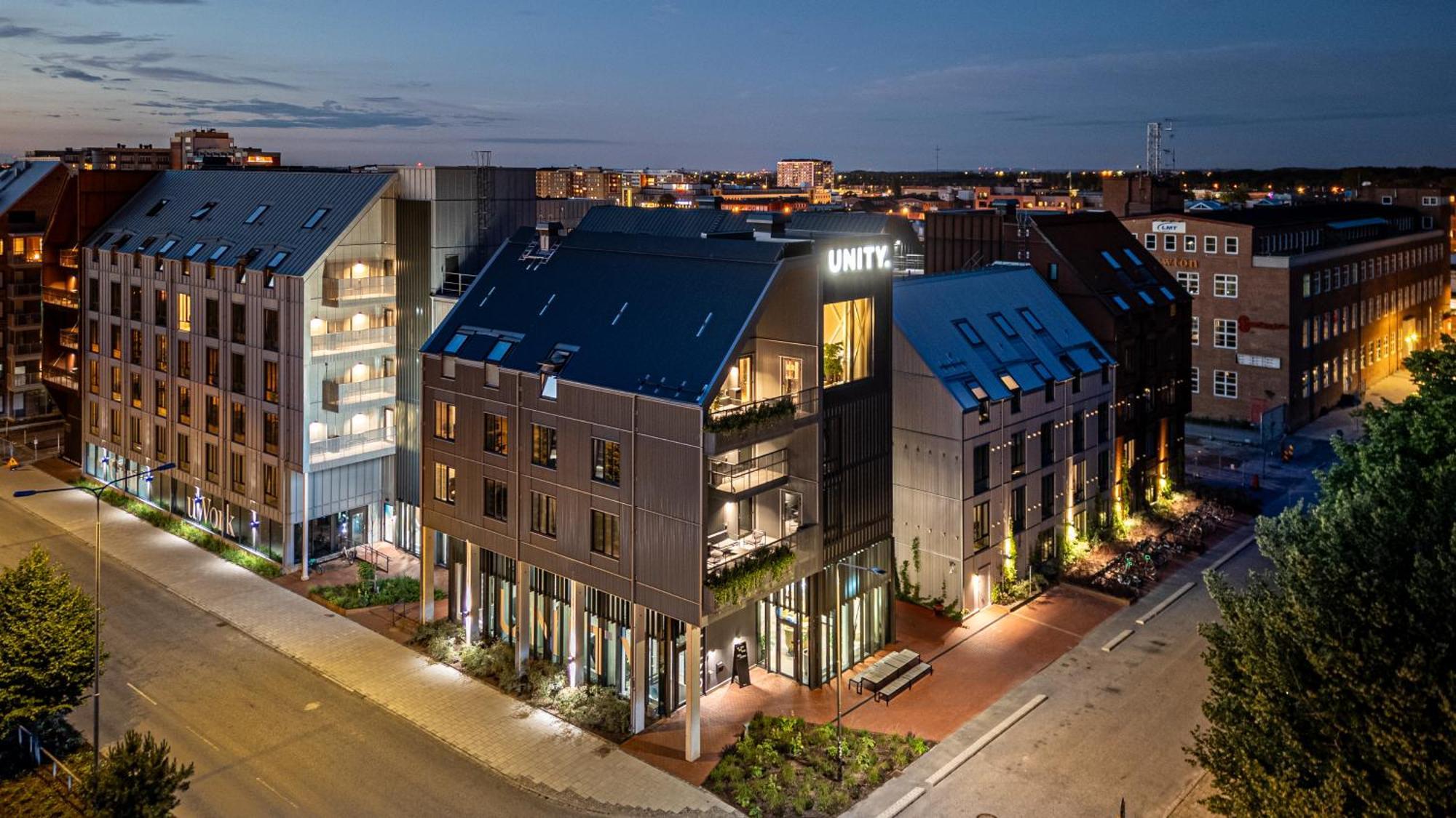 Unity Malmoe - A Studio Hotel Bagian luar foto
